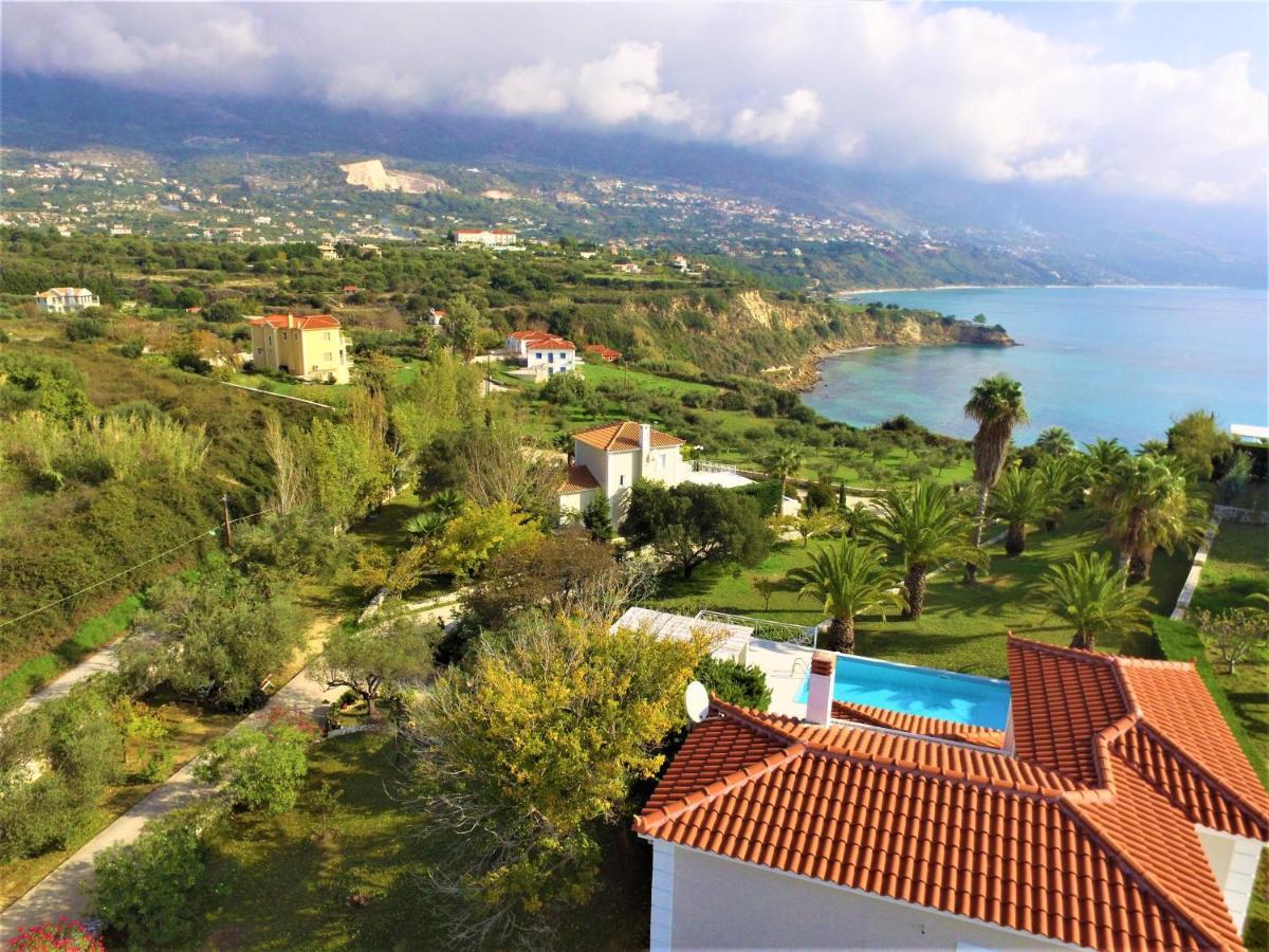 Sea Wave Villa Kefaloniaprivatevillas 特拉佩扎奇 外观 照片